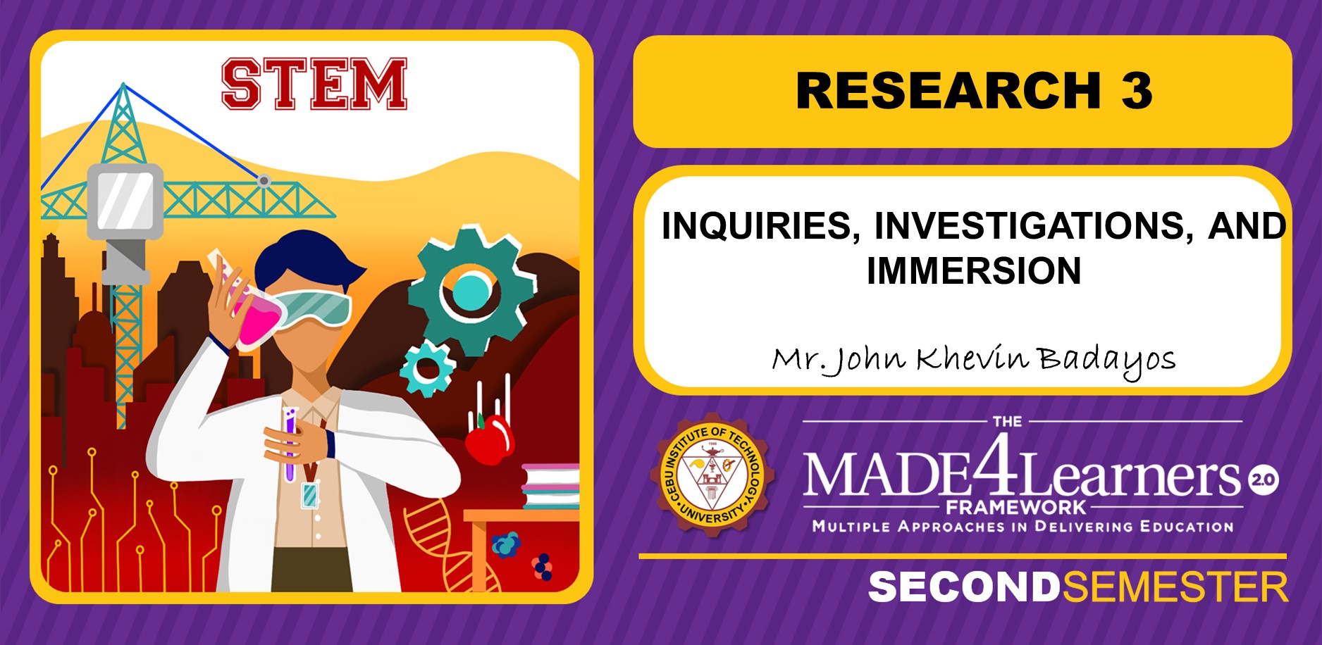 RES3: Research Inquiries, Investigations and Immersions (Badayos)
