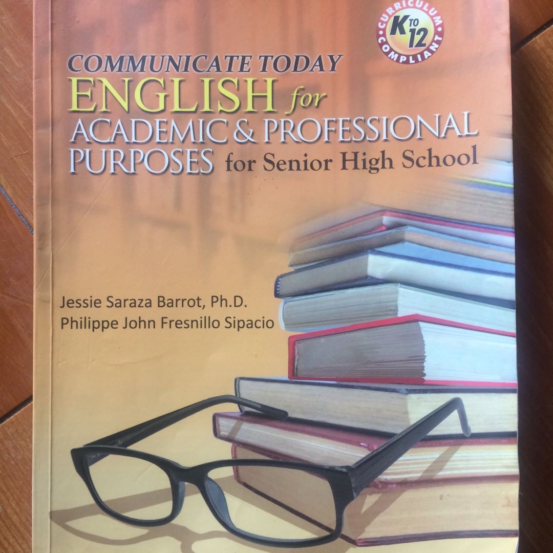 Summary Of ENGL12 English For Academic And Professional Purposes