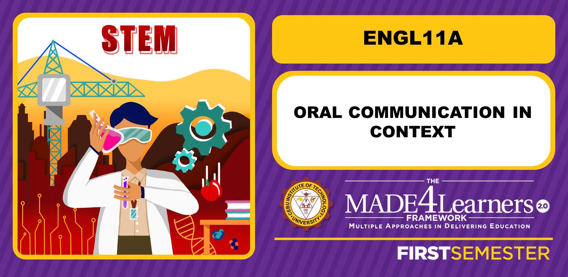 ENGL11A: Oral Communication in Context (Peñaranda)