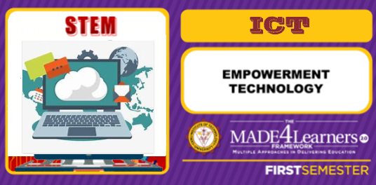 ICT11A: Empowerment Technology (Villamor)
