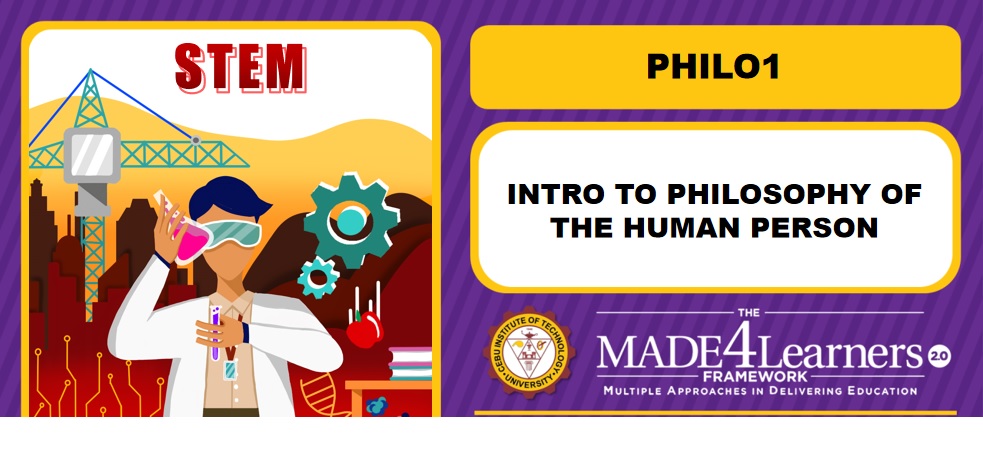 PHILO1: Introduction to the Philosophy of the Human Person (Español) 