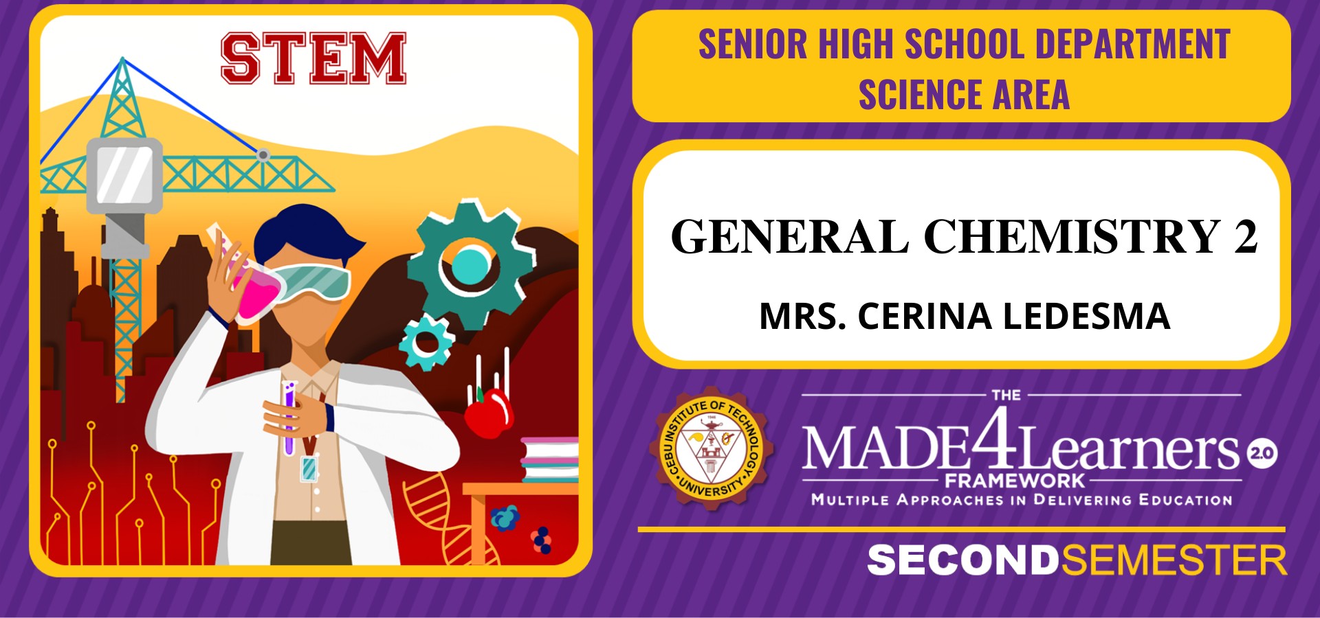 CHEM11B : General Chemistry 2 (Ledesma)