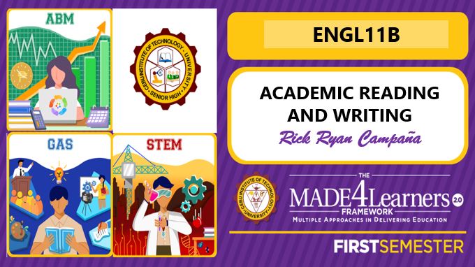 ENGL11B: Academic Reading and Writing (Campaña)