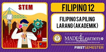 FIL12: Filipino sa Piling Larangan - Akademik (Anos)