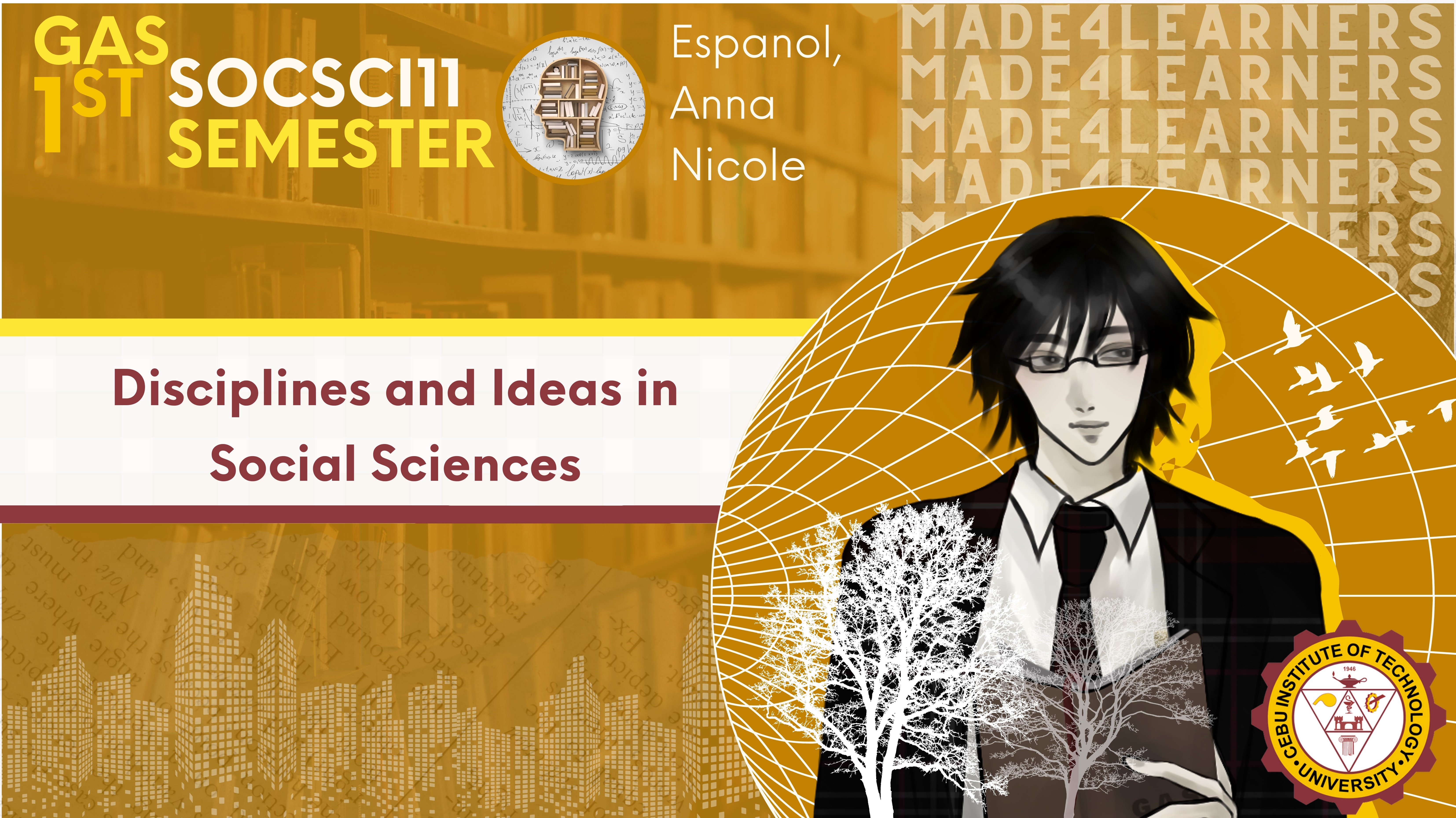 SOCSCI11A: Discipline and Ideas of Social Sciences (Sim)