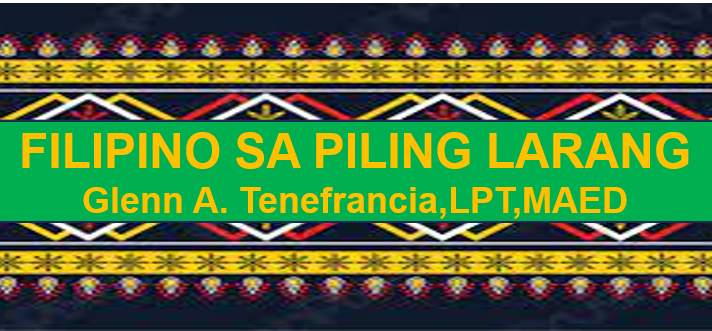 FIL12A: Filipino sa Piling Larangan (Tenefrancia)
