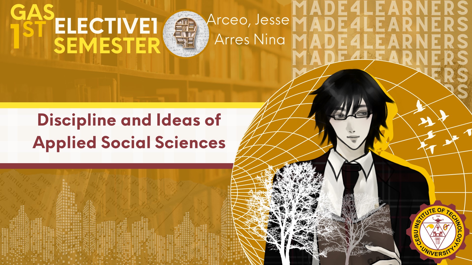 ELEC1: Discipline and Ideas of Applied Social Science (Arceo)