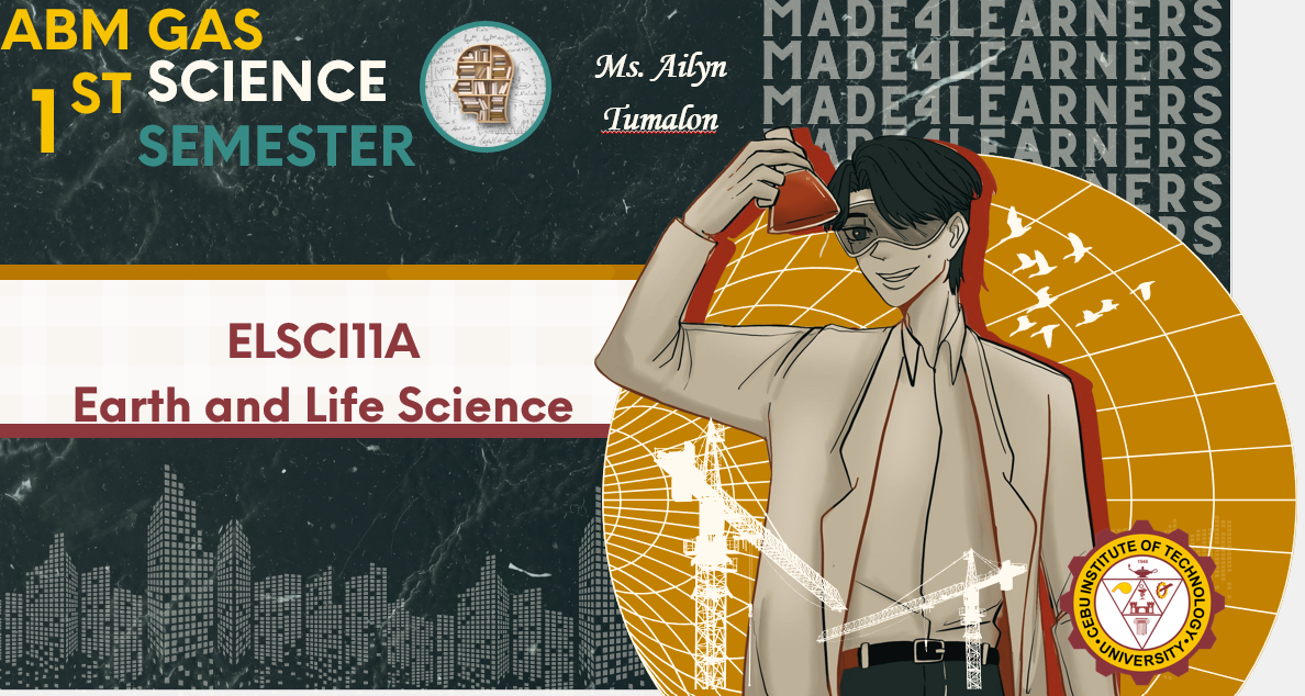ELSCI11A: Earth and Life Science (Tumalon)
