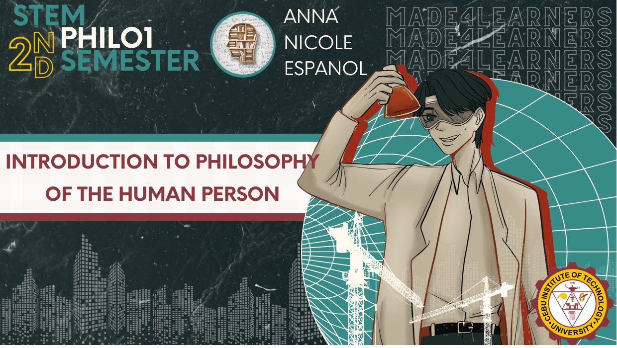 PHILO1: Introduction to the Philosophy of the Human Person (Español)