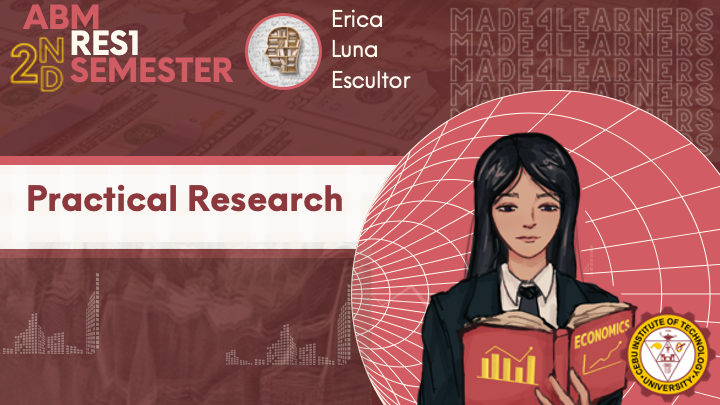 RES1: Practical Research 1 (Escultor)