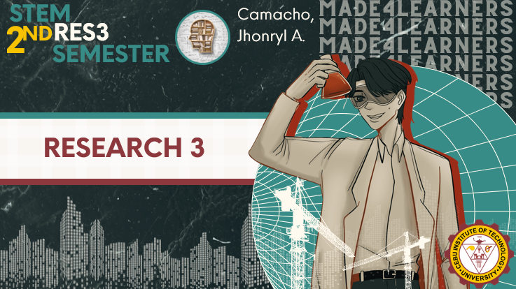 RES3: Research Inquiries, Investigations and Immersion (Camacho)