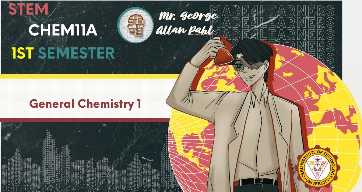 CHEM11A: General Chemistry 1 (Pahl)