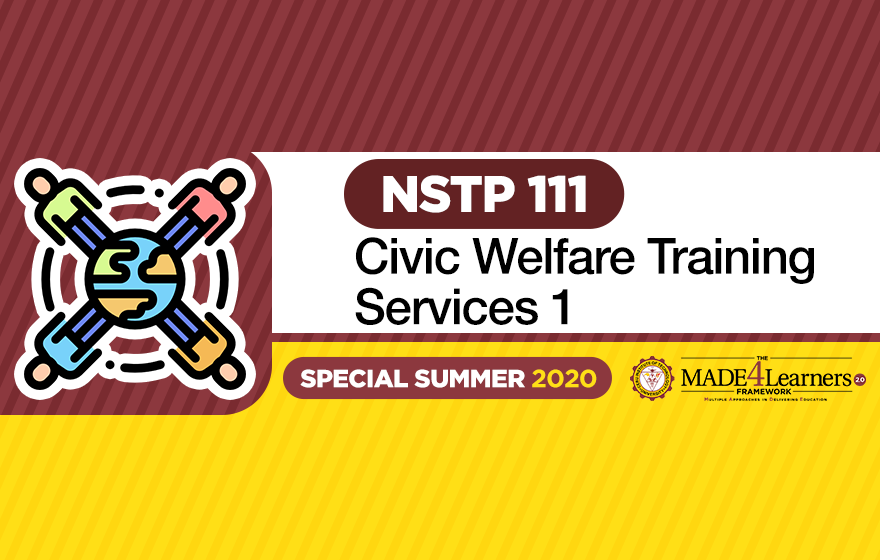 NSTP 111 Civic Welfare Training Services  (CWTS 1) (OFFSEM 01-AP1) 