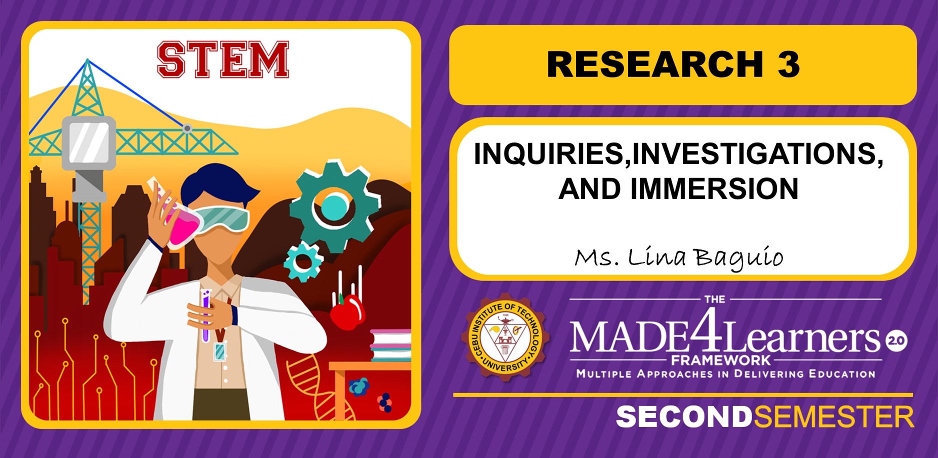 RES3: Research Inquiries, Investigations and Immersions (Baguio)